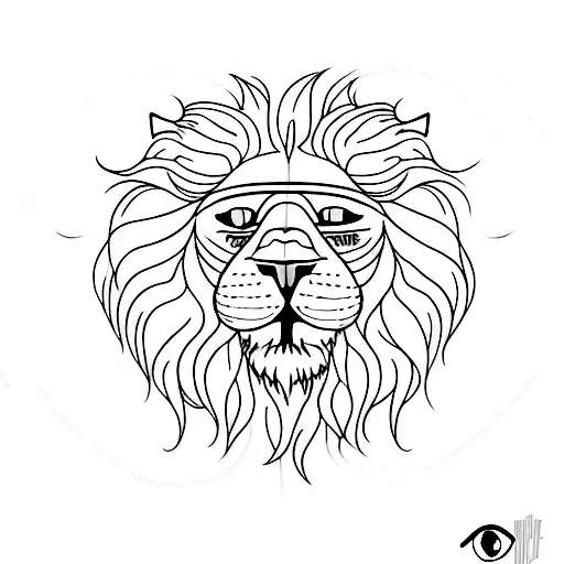 One Eyed Lion Or Cat Or Both With Hard Life Journey Left Behind