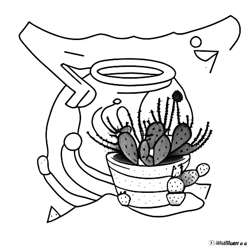 Nicolas In Arbic With A Cactus