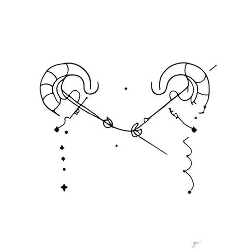 Aries And Aquarius Constillation
