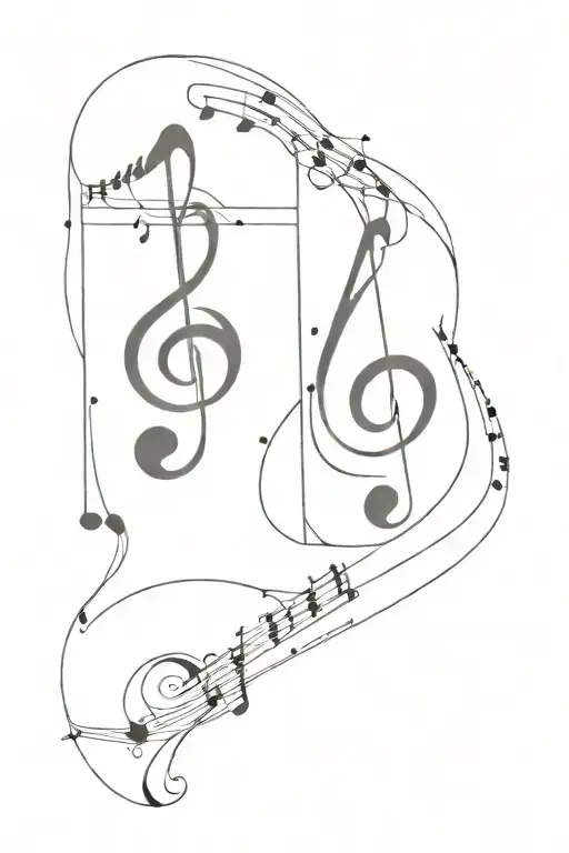 Tattoo For Siblings Related With Music