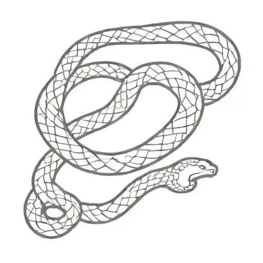 Snake Wrapped And Flours