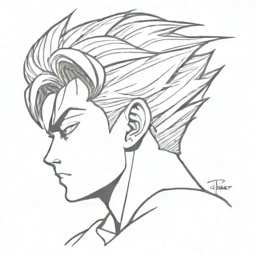 Son Gohan Hair