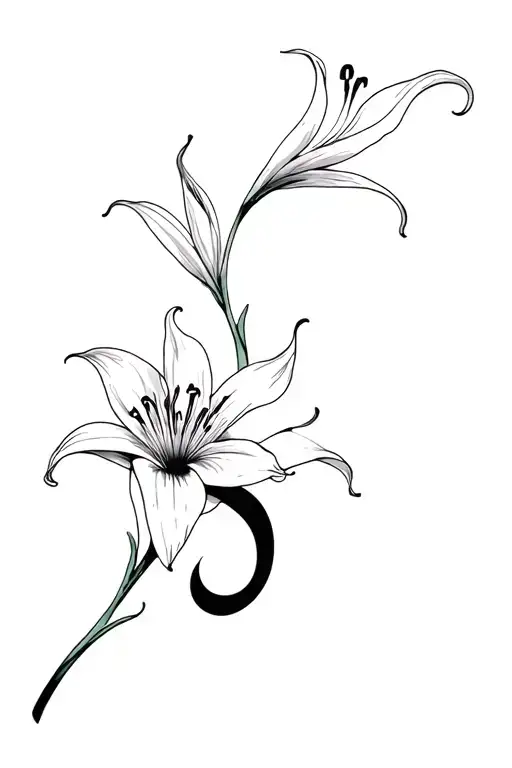 Spider Lily Semicolon