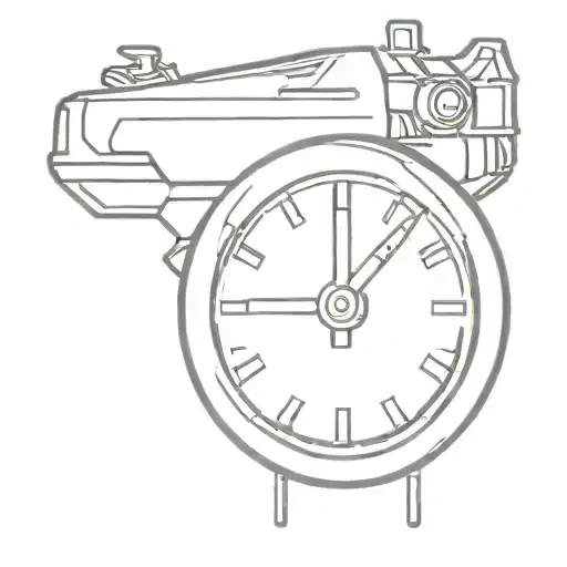 Back To The Future Clock