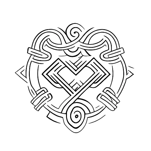 Create A Tattoo Design That Symbolizes The Bond Between A Father And Daughter Through A Gym Theme