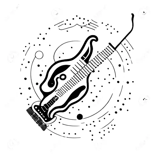 Guitar With A Rolling Pin