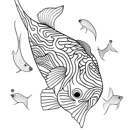 Trippy Styled Fish