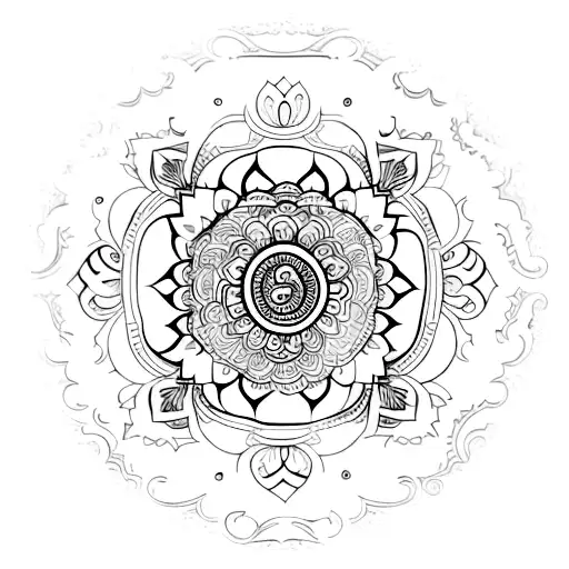 Indian Buddhist Back