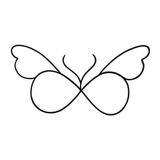 Adhd Serotonin Infinity Butterfly Symbol