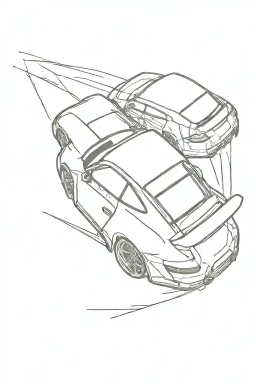 Car Accident With Porsche Gr3 Rs