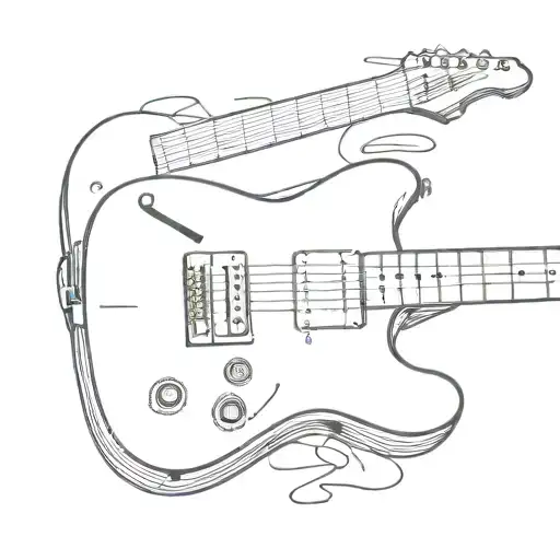 Electric Guitar With