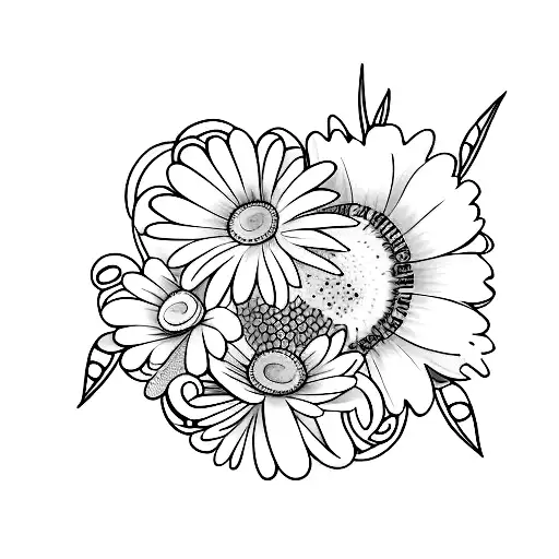 A Tattoo For My Dead Dogs One Named Zoe Born On St Patrick's Day And One Named Daisy