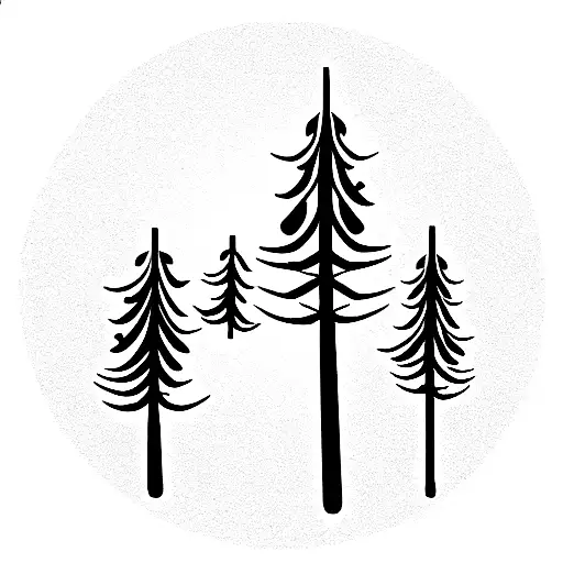 Skeleton And Trees Small