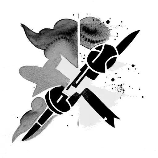 Jedi Logo Watercolor Yellow