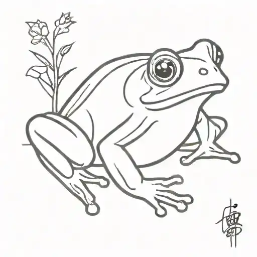 Anime Frog