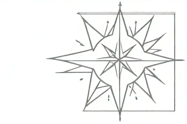 Curiouser And Cur Compass Rose