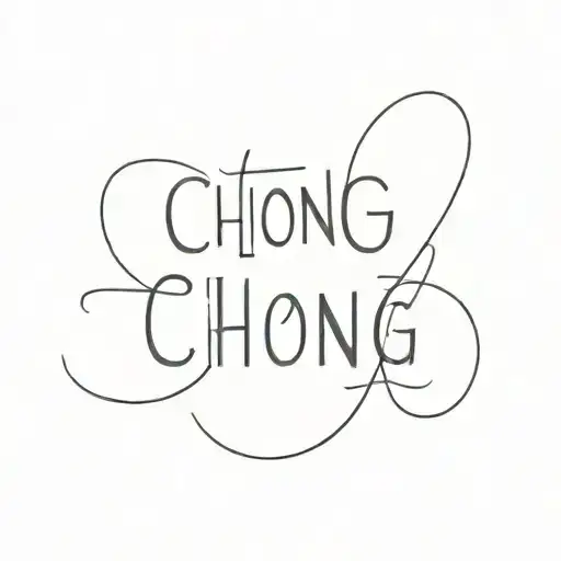 Word 'Chong'