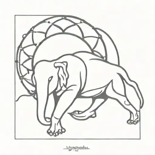 Gajendra Moksha Symbol