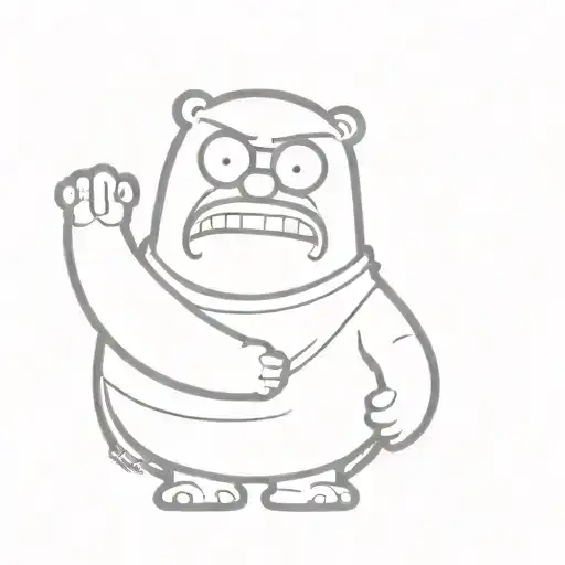 Family Guy Monsters As The Club Card