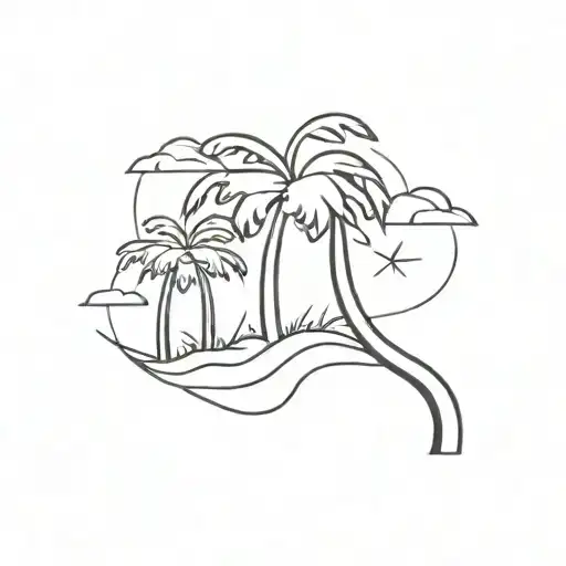 Palmtree And Storm Cloud Transforming