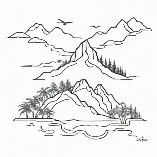 Honduras Mountain Beach