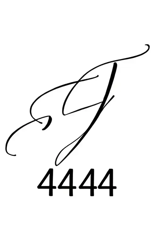 Script J With 444 Written