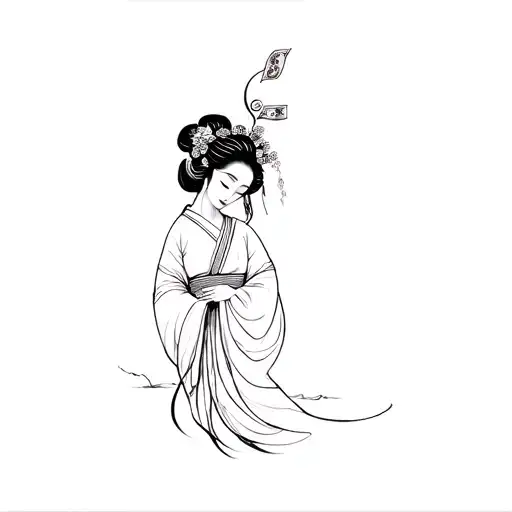 Geisha With Money Scent
