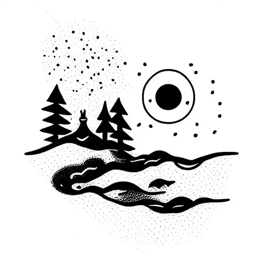 Forearms Tattoo About Nature And Travelling