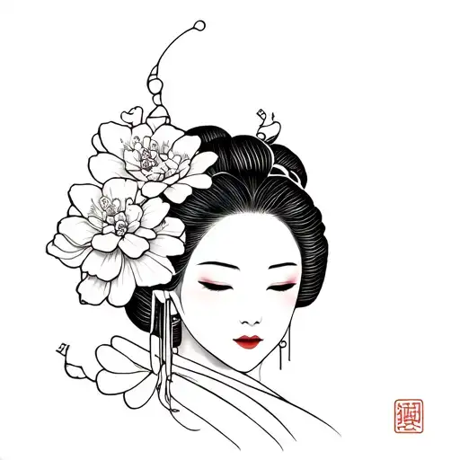 Geisha With Money Scent