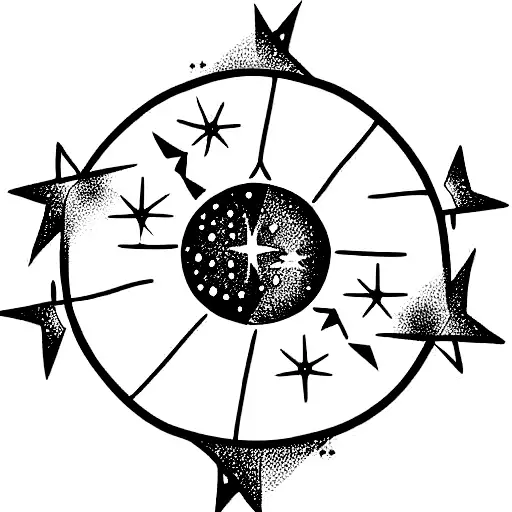 Constellation Star Sun And Moon - Kaiden