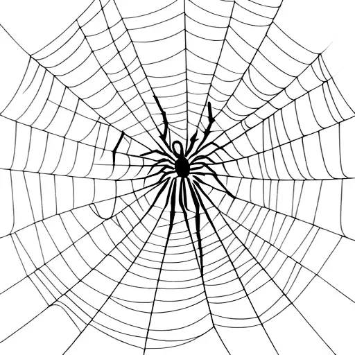 Combine Spider Web And Daisy
