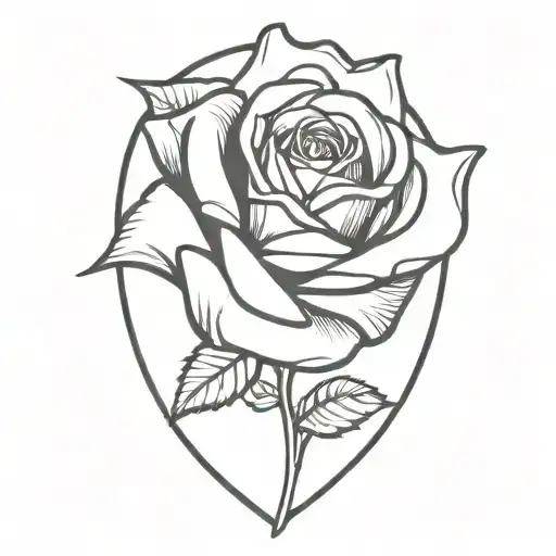 1 Rose Flower