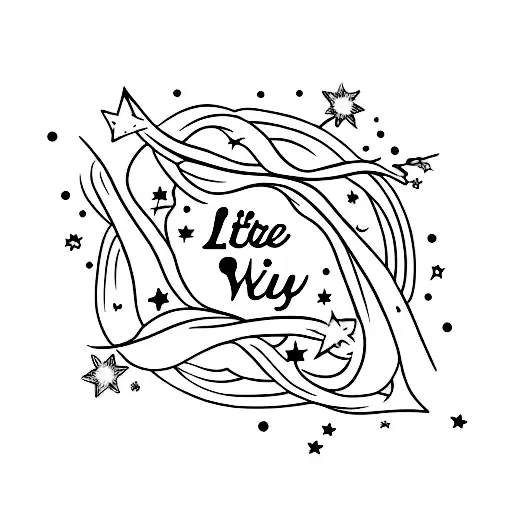 The Word Sway With Little Stars Around It