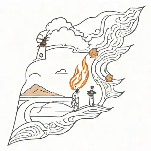 Misawa Japan Best Friends Fire Beach Alcohol