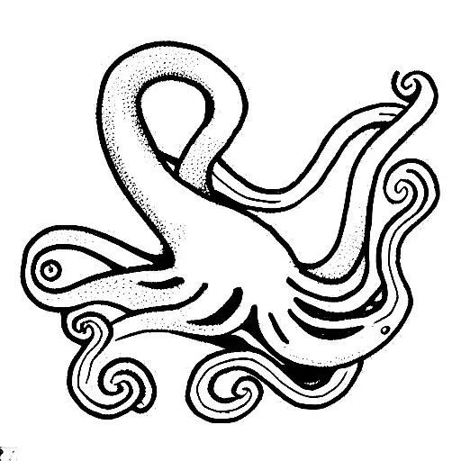 White Whale And Octopus