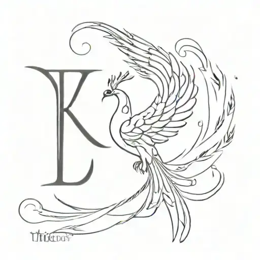 Phoenix With Words From The Ashes I Rise