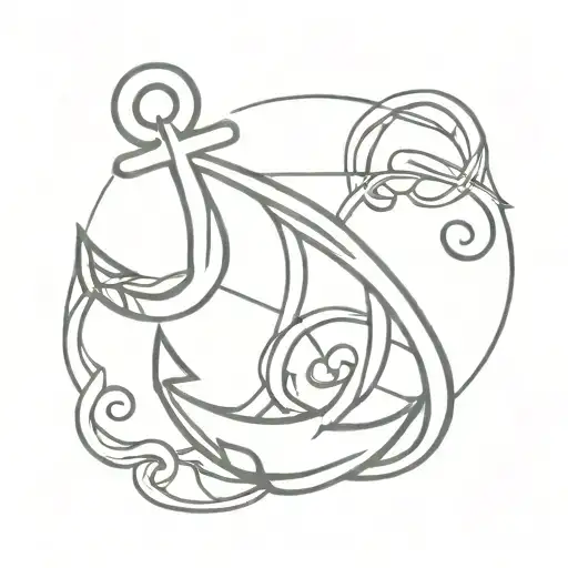 Anchor And Infinity Sign