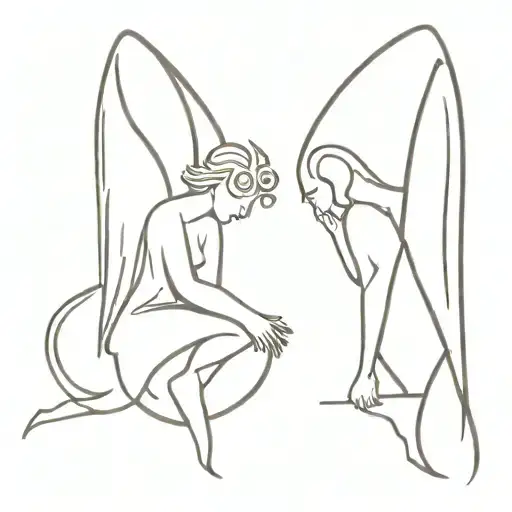 Angel And Devil Side