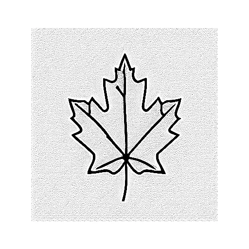Maple Leaf For Canada Souvenir