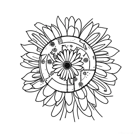 Daisy With Aries Zodiac