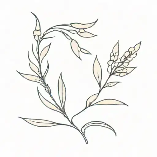 Lavender Between Breast