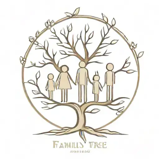 Family Tree 4 Kids 2 Parents