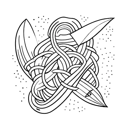 Book With Muscles And Surfboard Intertwined