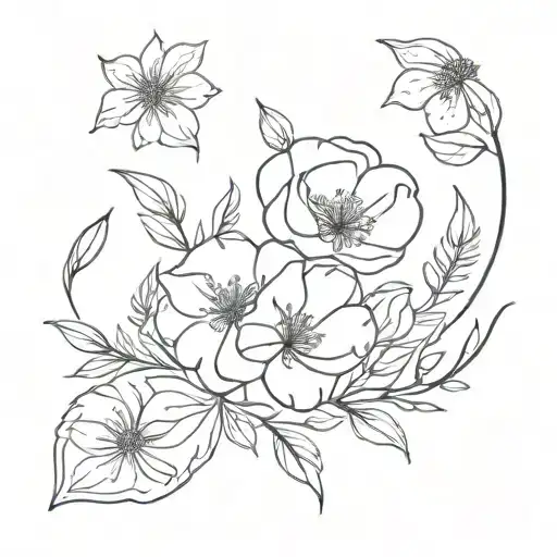 Birth Flower Bouquet April May October November