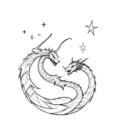 Mountain Stars Dragon