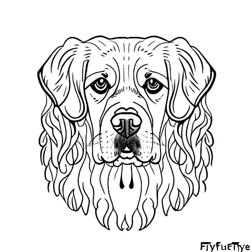 Dog Portrait For Rufus