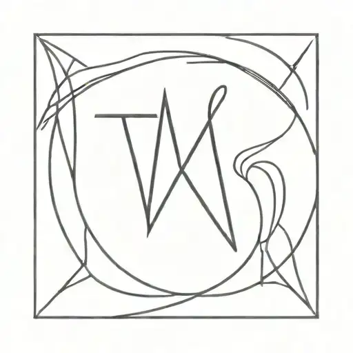 Create A Dawn With Waves In A Rune Symbol Of Ingwaz