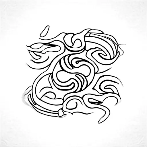 Bracelet With Ying Yang Ghost Charm