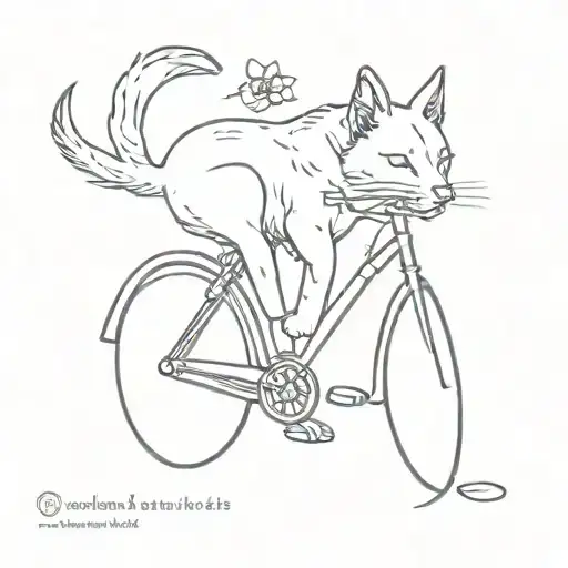 Bike Dog Or Cat Nature Inspired