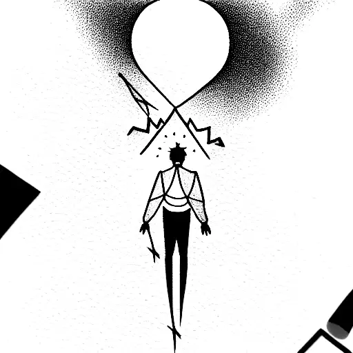 A Falling Person From The Sky Who Loves To Sing And Play Guitar